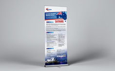 國際人才中介,移民易拉寶設計